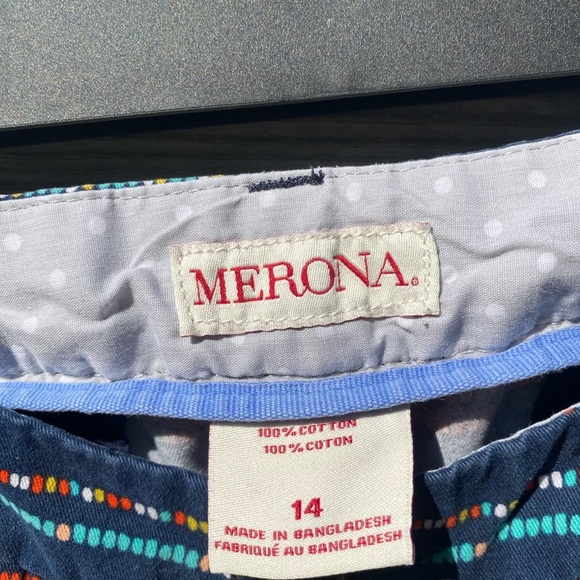 Merona Colorful Striped Cotton Shorts - Picture 5 of 5